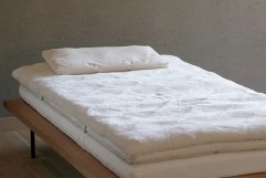 ムートンベッドパッド