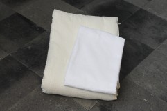 シルク真綿肌掛け布団カバーセット(コットンローン/ドット)